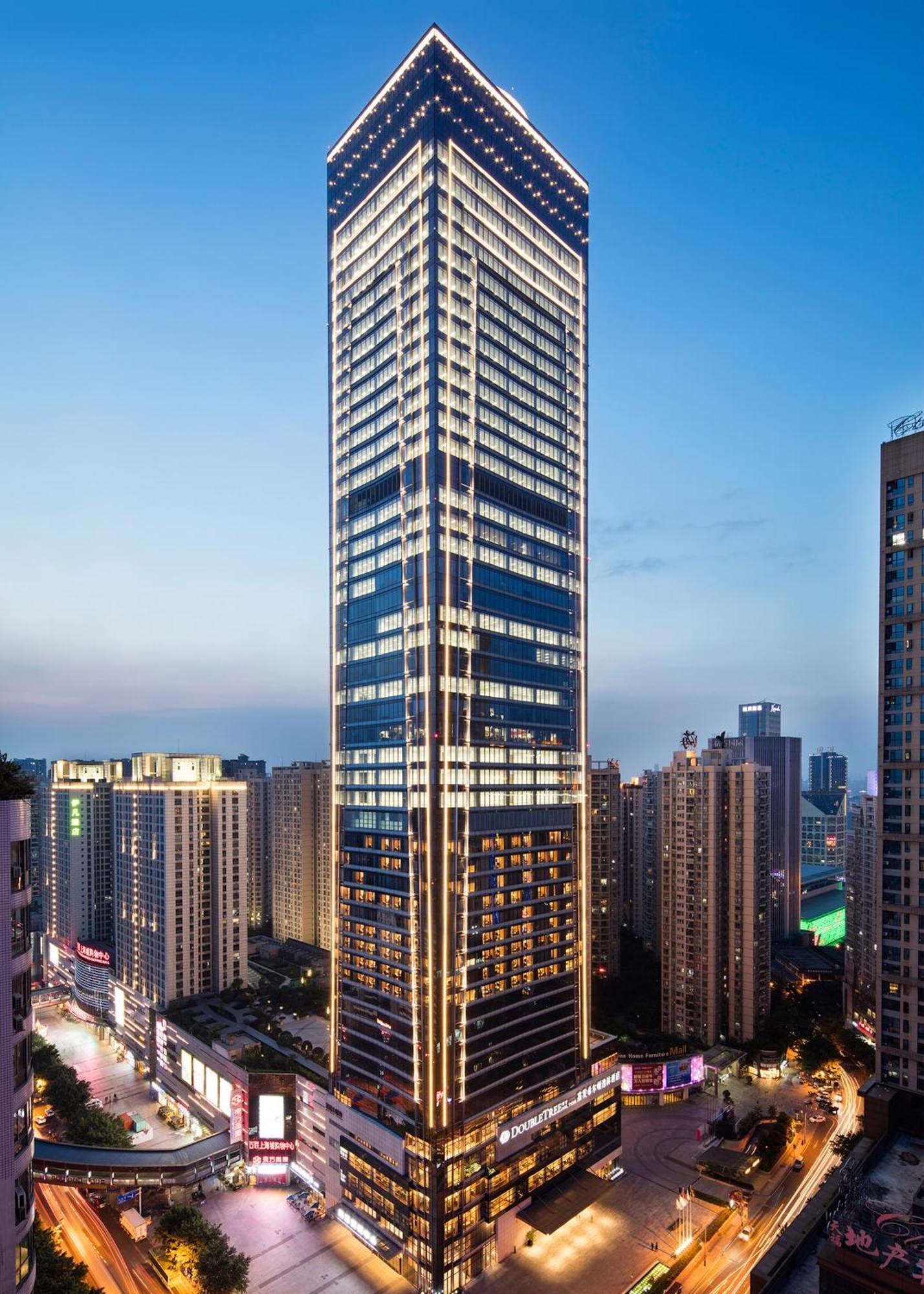 Doubletree By Hilton Chongqing - Nan'An Hotell Eksteriør bilde